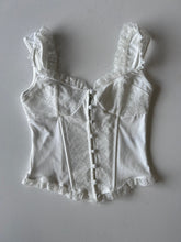 Load image into Gallery viewer, White W Tank Size S
