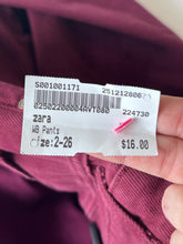 Load image into Gallery viewer, Zara W Pants Size 2-26
