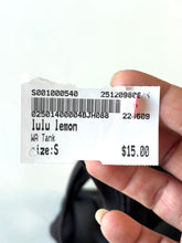 Load image into Gallery viewer, Lulu Lemon W Athletic Tank Size S

