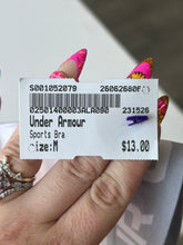 Load image into Gallery viewer, Under Armour Sports Bra Size M
