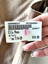 Load image into Gallery viewer, Ella Moss Pants Size 7/8
