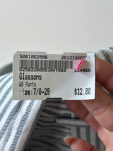 Load image into Gallery viewer, Glassons W Pants Size 7/8-29
