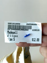 Load image into Gallery viewer, Madewell W T-Shirt Size S
