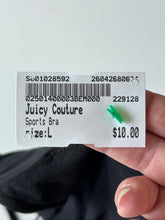 Load image into Gallery viewer, Juicy Couture Sports Bra Size L
