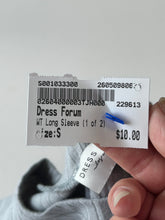 Load image into Gallery viewer, Dress Forum W Long Sleeve (1/2) Size S
